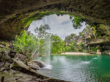 Photo of Hamilton Pool one of the best waterfalls in austin