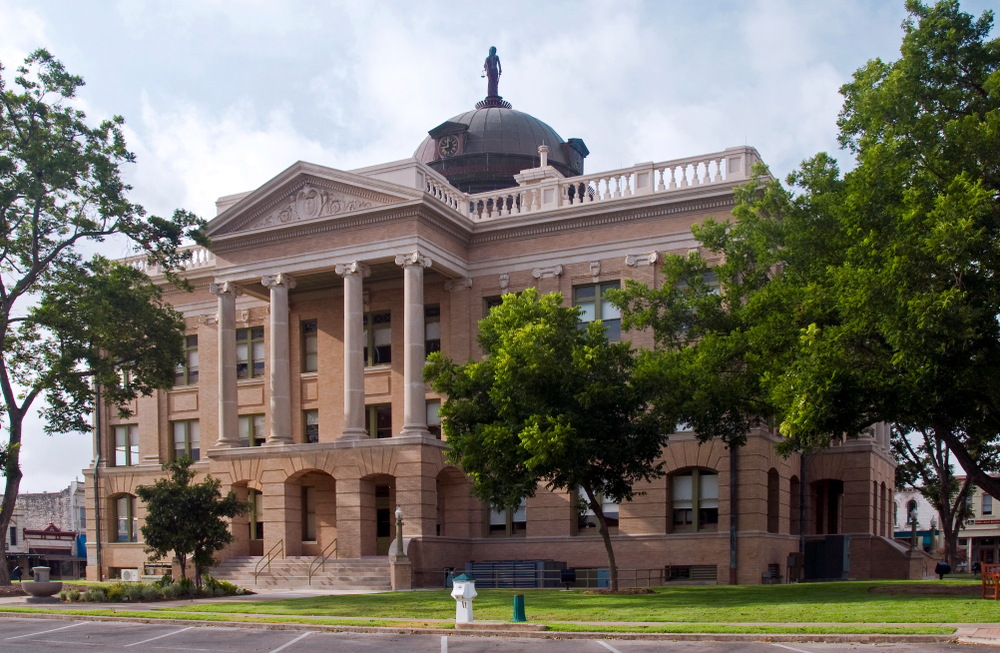 Williamson County Courthouse in Georgetown 