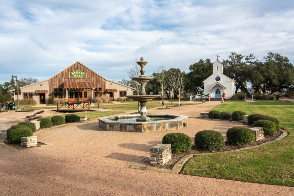 Henkel Square Market in Round Top one of the small towns in Texas