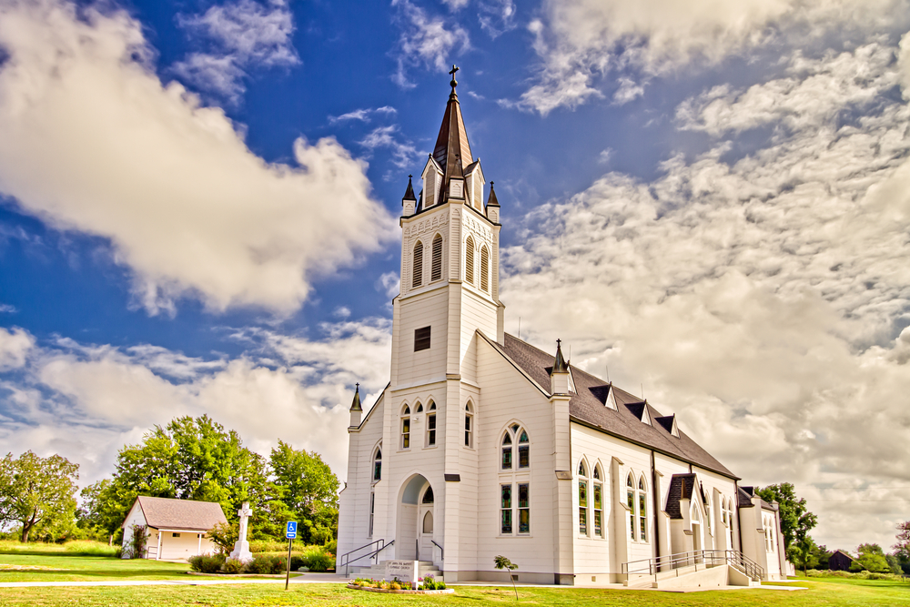 painted church in Schulenburg