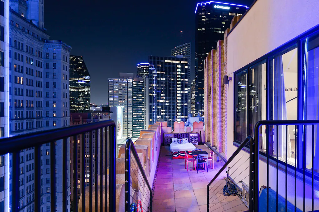the collector penthouse one of the best party houses for rent in dallas
