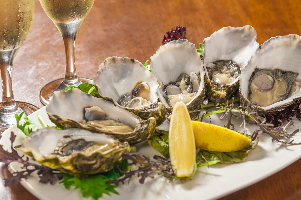 oysters at one of the best restaurants in corpus christi