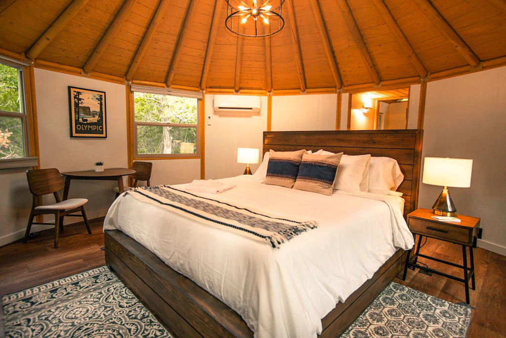 agave yurt some of the best glamping near austin
