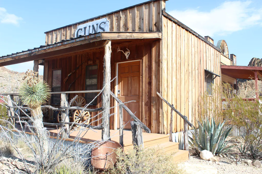 Big Bend Lodge at Ten Bits Ranch one of the best camping in texas with cabins