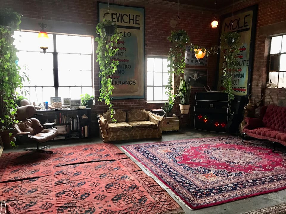 the Artist Studio/Loft in Southtown is one of your options for San Antonio Airbnbs