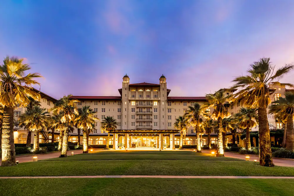 Galveston hotels on the Beach Hotel Galvez & Spa