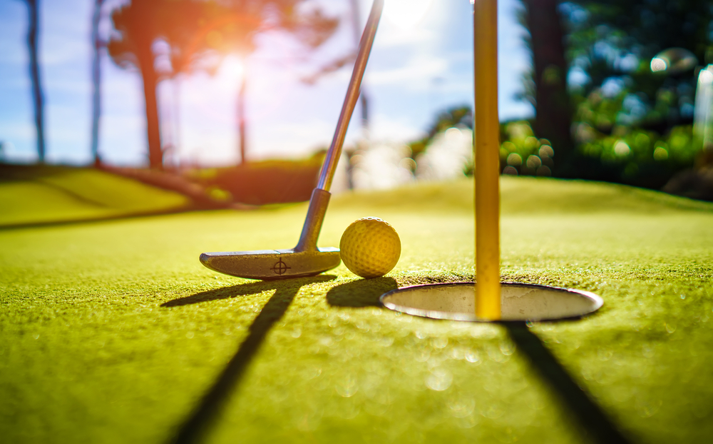 Mini golf at Dreamland in Dripping Springs. 