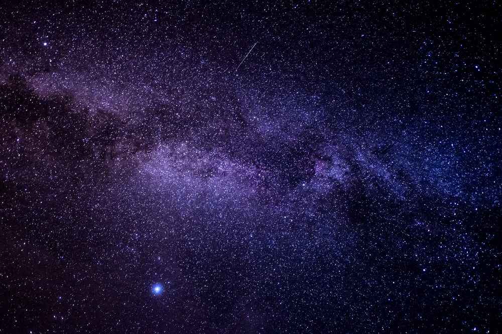 The night sky from an International Dark Sky Park. Reimar Ranch Park observatory is one of the educational things to do in Dripping Springs.