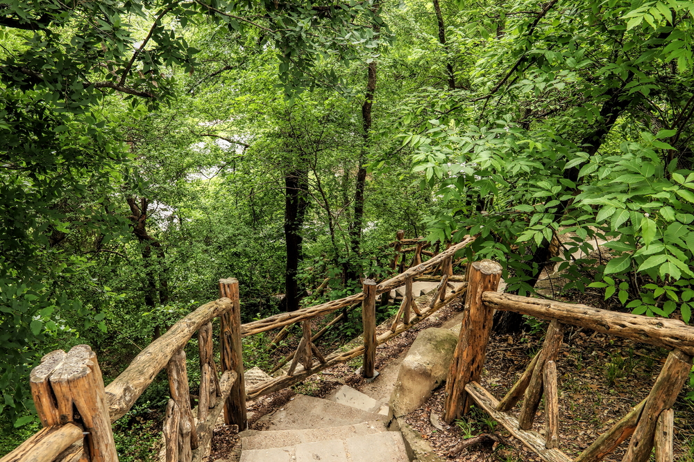 Jacob's Ladder in Waco. One of the many things to do in between Dallas and Austin