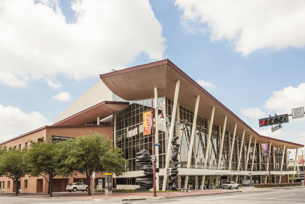 The Hobby Center for Preforming Arts has tons of great shows and line ups, meaning this structurally interesting building has the best things to do in Houston at night. Try dinner and a show! 